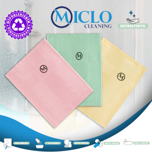 Mikrofiber Temizlik Bezi 3'lü Set | 40x60cm |-Soft Renkler
